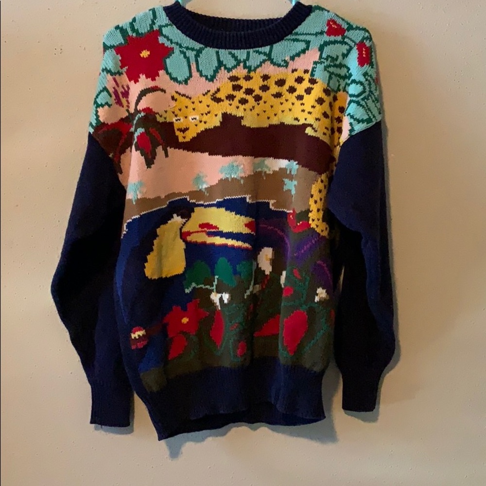 Vintage multicolored sweater